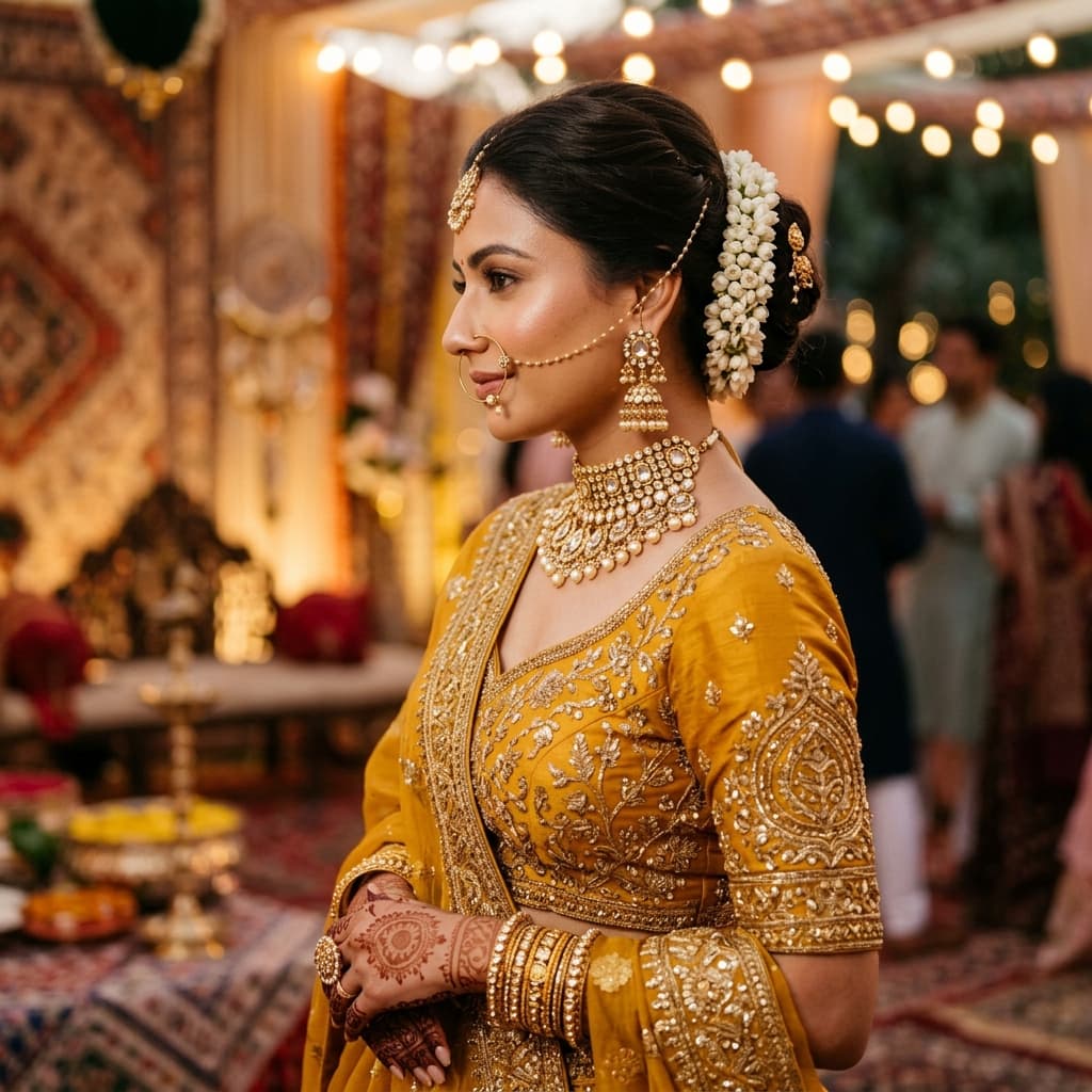 Yellow Lehenga Outfit